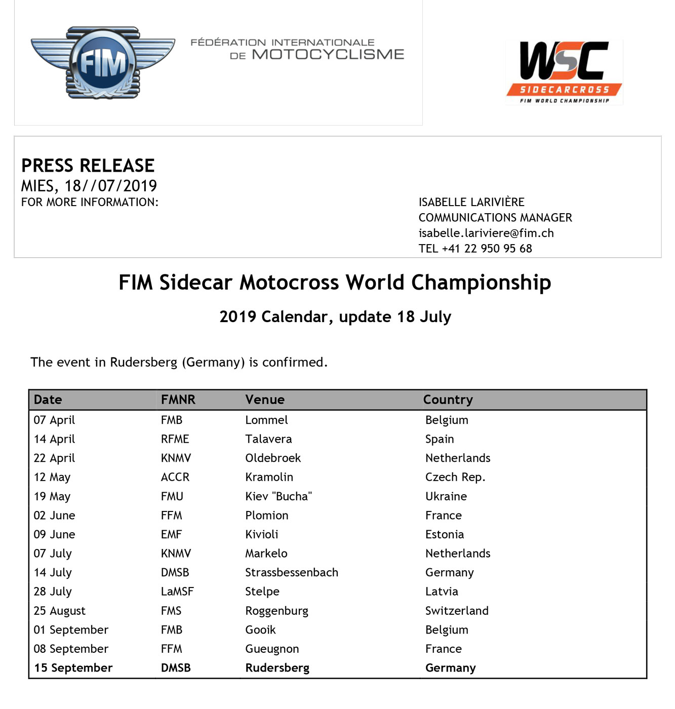 Sidecar Motocross Racing WorldWide